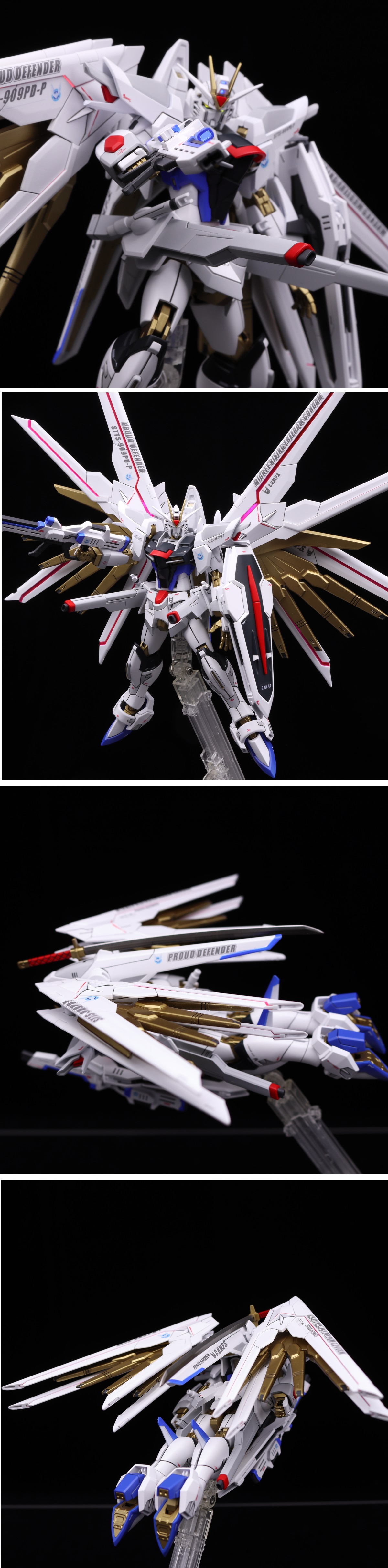 HGCE 1/144 マイティーライジングフリーダムガンダム マイティーストライク 劇場版 機動戦士ガンダムSEED FREEDOM 改修全塗装済み完成品